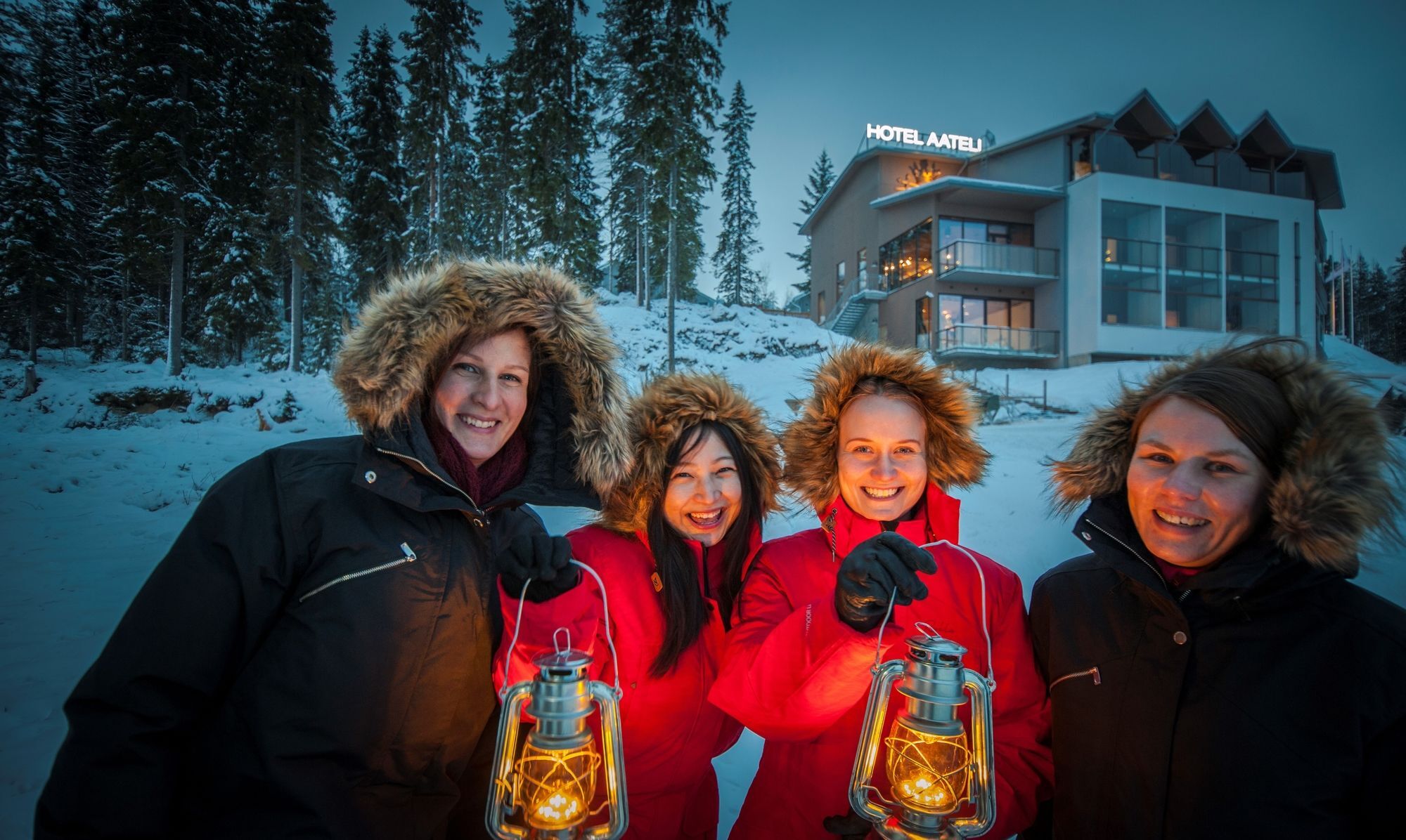 Hotel Aateli Hillside Вуокати Екстериор снимка
