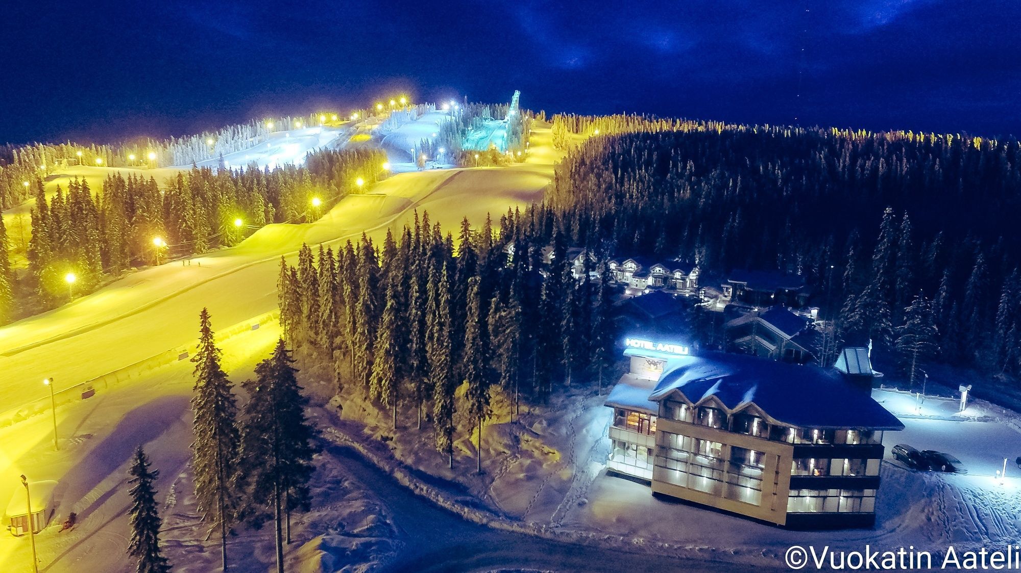 Hotel Aateli Hillside Вуокати Екстериор снимка